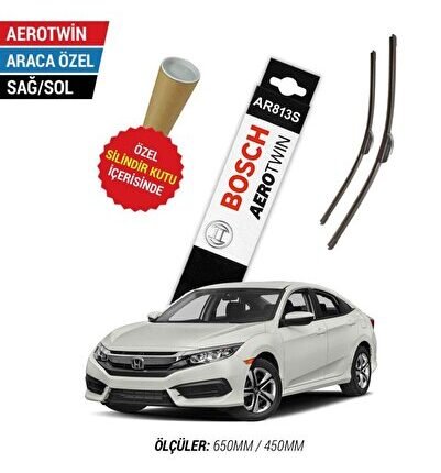 Honda Civic Silecek (2017-2021 FC5) Bosch Aerotwin AR813S