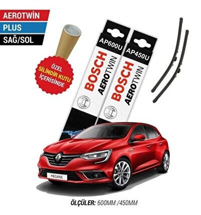 Renault Megane 4 Silecek Seti (2016-2024) Bosch Aerotwin Plus