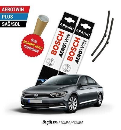 VW Passat Silecek Takımı (2015-2022) Bosch Aerotwin Plus