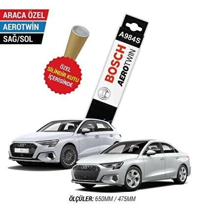 Audi A3 Silecek Takımı (2021-2023) Bosch Aerotwin A984S
