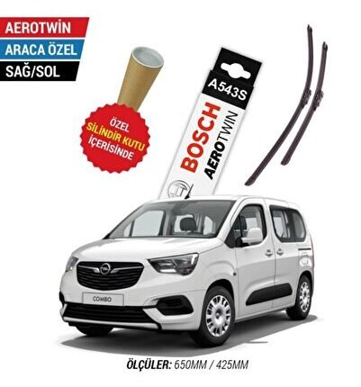 Opel Combo Silecek (2019-2022) Aerotwin A543s