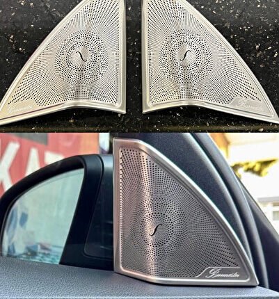 MERCEDES W205 BURMESTER KAPAK TWEETER MAT TAM ÇERÇEVE