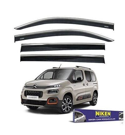 Citroen Berlingo Cam Rüzgarlığı Kromlu 2019+