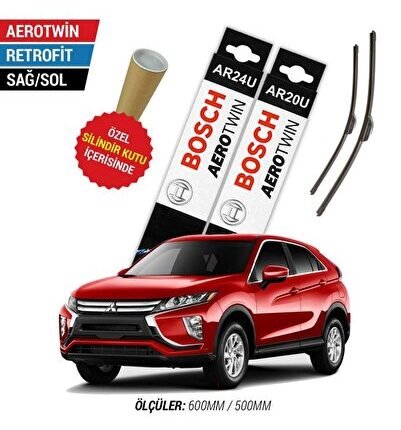 Mitsubishi Eclipse Cross Silecek 2018-2020 Uyumlu Bosch Aerotwin