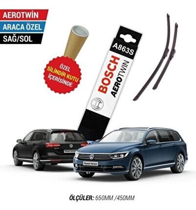 Vw Passat Variant Silecek (2015-2017 B8) Aerotwin A863s