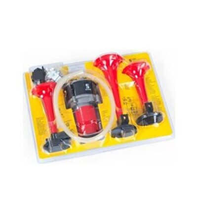 3 Borulu 12V 82Kh120003 Kompresörlü Havalı Korna Melodili