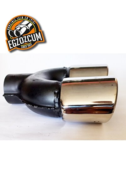 1_org_zoom-22686.jpg 90 mm Yassı Çiftli Egzoz Ucu - Kesik Eşit Paslanmaz Krom Universal - Görsel 1