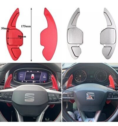 Seat Leon F1 Kulakcıkları Kırmızı Renk 2013-2024