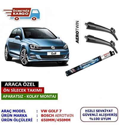 Golf 7 Ön Silecek Takımı