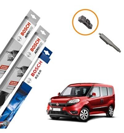 Fiat Doblo Muz Silecek Takımı Ön Arka Aeroeco 2010-2020