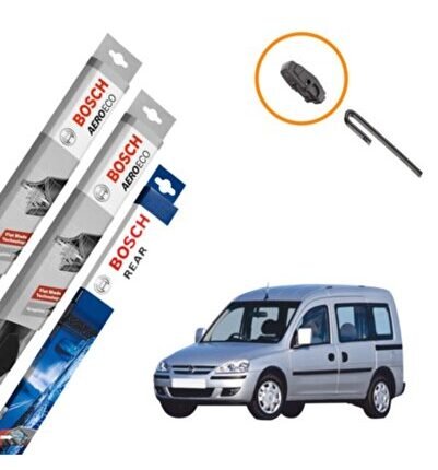 Opel Combo Muz Silecek Takımı Ön Ve Arka Aeroeco 2001-2012