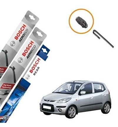 Hyundai I10 Muz Silecek Takımı Ön Arka Aeroeco 2008-2012