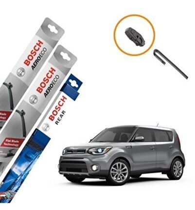 Kia Soul Muz Silecek Takımı Ön Arka Aeroeco 2010-2020
