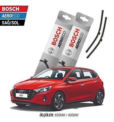 Hyundai I20 2021-2024 Model Bosch Aeroeco Muz Silecek Takımı
