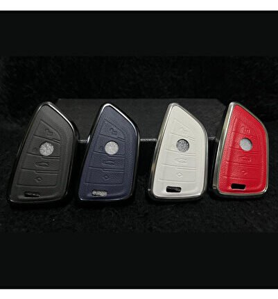 Oto Anahtar Kumanda Kapı Koruyucu Kılıfı G Serisi Füme Deri