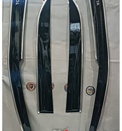 Toyota Corolla 07-12 kromlu cam rüzgarlığı