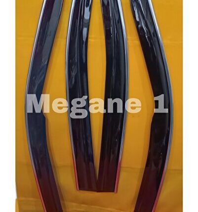 Megane 1 Sedan Kromlu Cam Rüzgarlığı