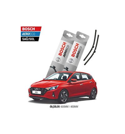 Hyundai i20 2022 Model Bosch Aeroeco Muz Silecek Takımı