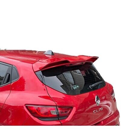 Renault Clio 4 2012 - 2019 Rs V Cup Uyumlu Yedek Parça Spoiler (Plastik)