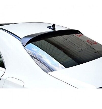 Mercedes CLA W117 12 - 18 Uyumlu Yedek Parça Cam Üstü Spoiler Plastik Boyasız