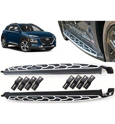 Hyundai Kona 2018+ Uyumlu Yedek Parça OEM Yan Basamak Square