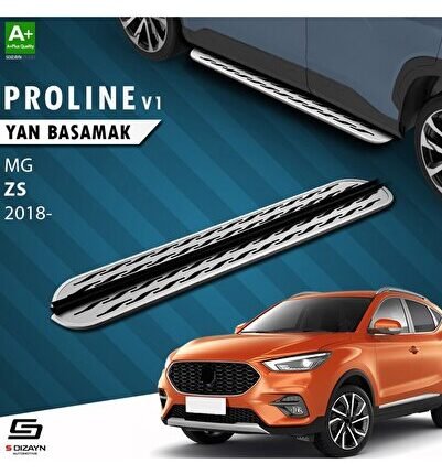 S-Dizayn MG ZS OEM Still Pro V2 Aluminyum Yan Basamak 173 Cm 2018 Üzeri