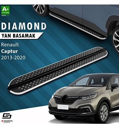 S-Dizayn Renault Captur Diamond Krom Yan Basamak 173 Cm 2013-2020