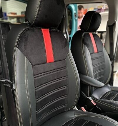 Fiat Fiorino Arka Sırt Arka Oturma 2+1 Model Oto koltuk kılıfı