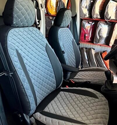 Fiat Fiorino Arka Sırt Arka Oturma 2+1 Uyumlu Oto koltuk kılıfı