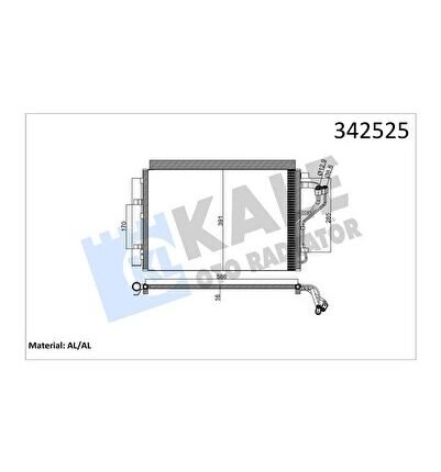 KLIMA RADYATORU HYUNDAI ELANTRA 2011-/ I30 2011-/ KIA CEED 11-/ BENZINLI