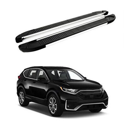 Honda Uyumlu Cr-V (Mk5) [Eu] 2019-2025 Yan Basamak Another Gri