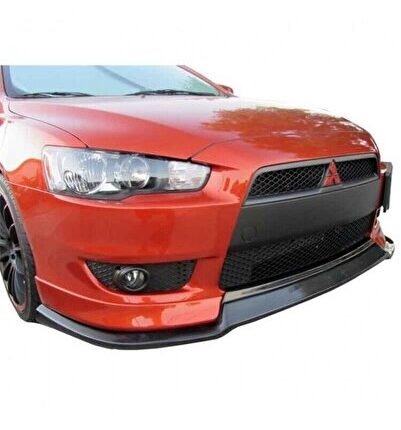 Mitsubishi Lancer 2009 - 13 V Style Ön Lip Plastik Boyasız
