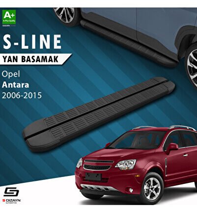 Opel Antara S-Line Siyah Yan Basamak 183 Cm 2006-2015 A+ Kalite OP-AN1-YBS-SL-SA-183