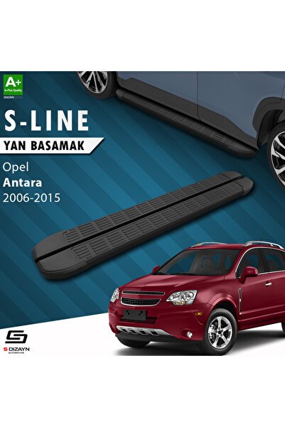 1_org_zoom-28061.jpg Opel Antara S-Line Siyah Yan Basamak 183 Cm 2006-2015 A+ Kalite OP-AN1-YBS-SL-SA-183 - Görsel 1