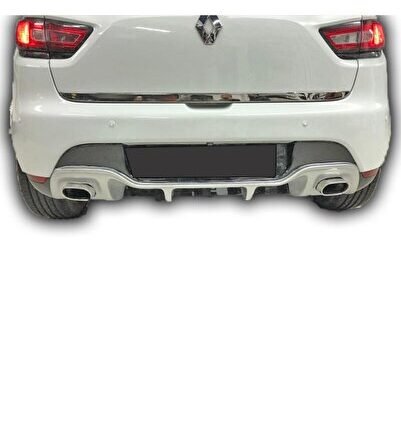 Renault Clio 4 Uyumlu Yedek Parça RS Difüzör Boyasız