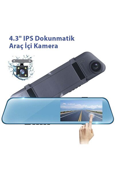 1_org_zoom-28121.jpg 4.3'' inch IPS Araç İçi Ekranlı Ayna - Görsel 1