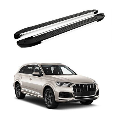 Audi Q7 (4M) 2016-2025 Yan Basamak Another Gri