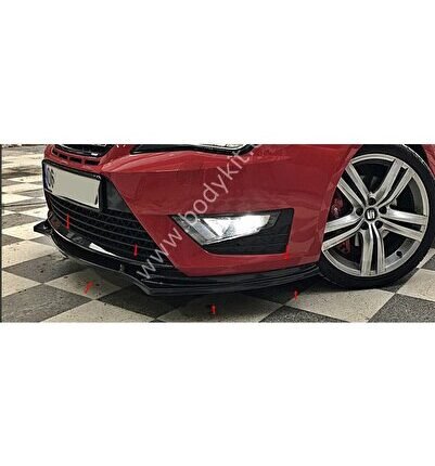 Seat İbiza Mk4 Uyumlu Yedek Parça Ön Lip - Plastik