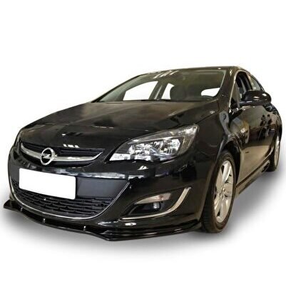 Opel Astra J Hb 2013 - 15 Uyumlu Yedek Parça Stainmetz Ön Lip Plastik Boyasız