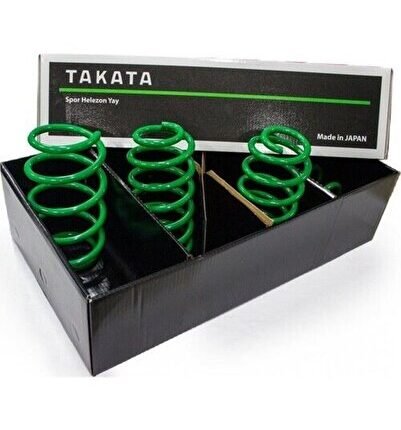 Mercedes W205 2015 Sonrası Uyumlu Yedek Parça 30-30mm Takata Spor Helezon Yay