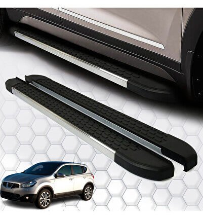 Nissan Qashqai 2 Nevada Uyumlu Yan Basamak Krom 2010-2014 Arası