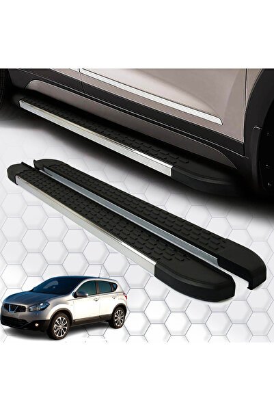 1_org_zoom-28345.jpg Nissan Qashqai 2 Nevada Uyumlu Yan Basamak Krom 2010-2014 Arası - Görsel 1