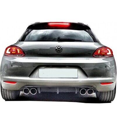 Volkswagen Scirocco 2009 - 2014 Uyumlu Yedek Parça Difüzör Sağ Sol Çıkış Plastik Boyasız