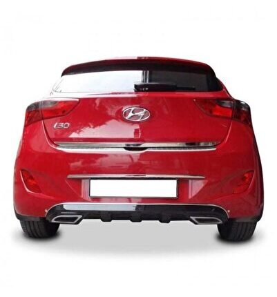 Hyundai İ30 2012+ Uyumlu Yedek Parça Çıtasız Difüzör (Plastik)
