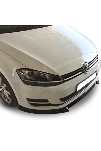 1_org_zoom-28548.jpg Volkswagen Golf 7 2012 - 16 Uyumlu Yedek Parça Custom Ön Lip Plastik Boyasız - Görsel 1