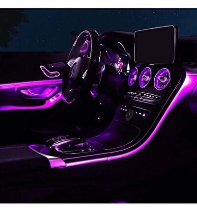 Mercedes A W177 Uyumlu Yedek Parça İç Ambiyans Aydınlatma (Orijinal Trimler ile Birlikte)