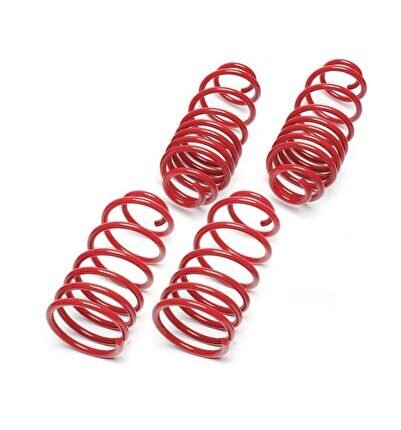 Bmw E46 1998-2005 Uyumlu Yedek Parça 35-35mm Boostzone Spor Helezon Yay