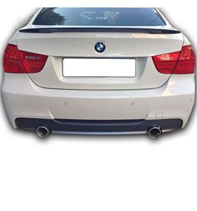 Bmw E92 3 Serisi 2007-2013 M 3,35 Uyumlu Yedek Parça Difüzör Plastik Boyasız
