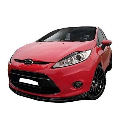 Ford Fiesta Uyumlu Yedek Parça Makyajsız Ön Lip (Plastik)