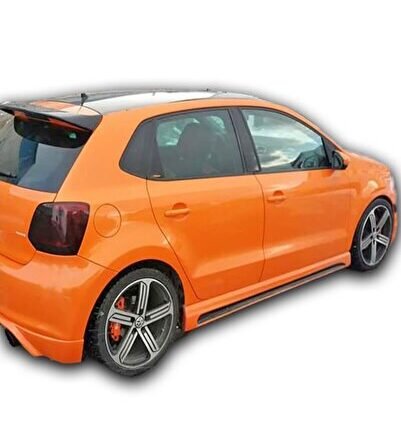 Volkswagen Polo 2010 - 2018 Uyumlu Yedek Parça Yan Marşpiyel (Plastik)